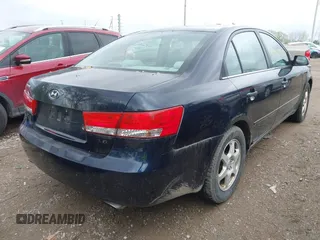 2006 Hyundai Sonata GLS with VIN 5NPEU46F46H119484, listed as a IAAI auction lot 42134585 with 146,686 mi miles and . Bid and sale history available at DreamBid. Image 4.