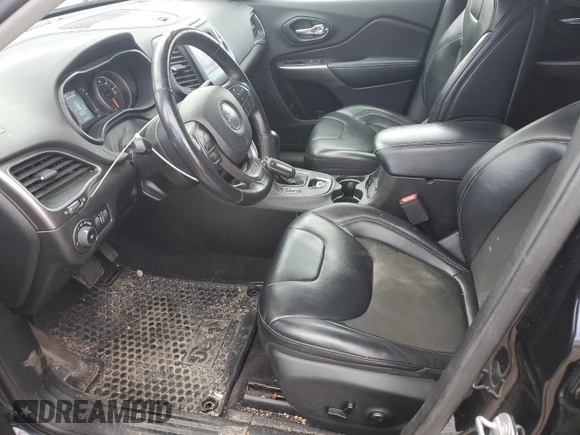 2019 Jeep Cherokee Latitude Plus with VIN 1C4PJMLB9KD191316, listed as a Copart auction lot 49441065 with 181,348 mi miles and Salvage Title. Bid and sale history available at carsss.com. Image 7.