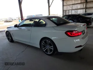 2018 BMW 4 Series 430i z VIN WBA4Z1C59JEC73513, wystawiony jako Copart lot #56741135 z przebiegiem 69 472 mil mil oraz Szkoda całkowita • Salvage title. Historia ofert i sprzedaży dostępna na DreamBid. Obrazek 2.