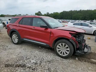 2020 Ford Explorer Limited with VIN 1FMSK8FH2LGA58634, listed as a Copart auction lot 56283655 with 84,027 mi miles and Salvage title. Bid and sale history available at DreamBid. Image 4.