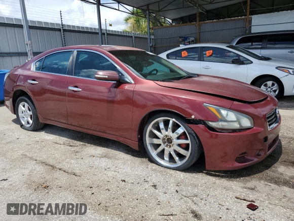 2012 Nissan Maxima SV with VIN 1N4AA5AP7CC810454, listed as a Copart auction lot 60200725 with 119,499 mi miles and Clean title. Bid and sale history available at DreamBid. Image 4.
