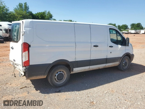 2018 Ford Transit z VIN 1FTYE1ZM9JKA03419, wystawiony jako Copart lot #53331965 z przebiegiem 119 276 mil mil oraz Szkoda całkowita • Salvage title. Historia ofert i sprzedaży dostępna na DreamBid. Obrazek 3.
