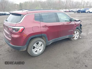 2022 Jeep Compass Latitude with VIN 3C4NJDBB7NT206323, listed as a IAAI auction lot 42038930 with 84,976 mi miles and . Bid and sale history available at DreamBid. Image 17.