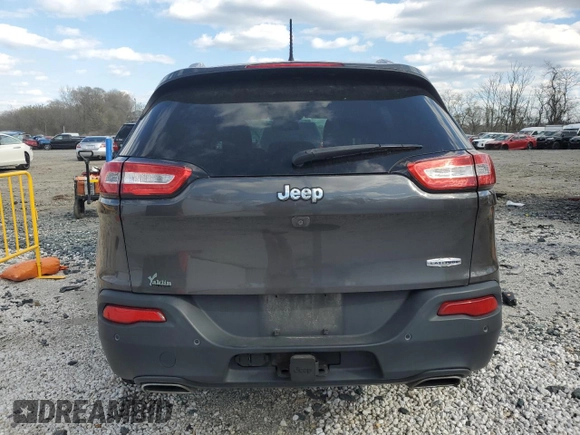 2016 Jeep Cherokee Altitude with VIN 1C4PJLCS2GW288623, listed as a Copart auction lot 50510385 with 124,703 mi miles and Clean Title. Bid and sale history available at carsss.com. Image 6.