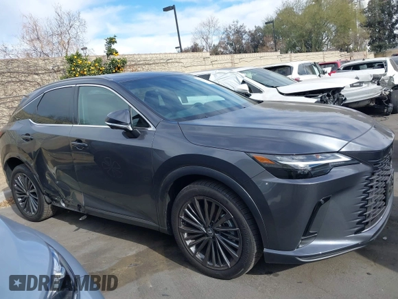 2024 Lexus RX 350 with VIN 2T2BAMBA4RC043189, listed as a IAAI auction lot 41232247 with 4,741 mi miles and . Bid and sale history available at DreamBid. Image 13.