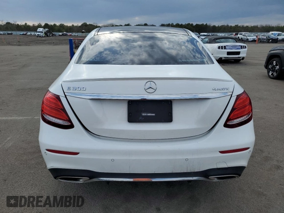 2017 Mercedes-Benz E 300 Luxury with VIN WDDZF4KB5HA113658, listed as a Copart auction lot 53460855 with 93,337 mi miles and Salvage title. Bid and sale history available at DreamBid. Image 6.