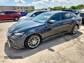 2017 Lexus GS 350 with VIN JTHBZ1BL8HA008881, listed as a Copart auction lot 64656165 with 97,466 mi miles and Salvage title. Bid and sale history available at DreamBid. Image 1.