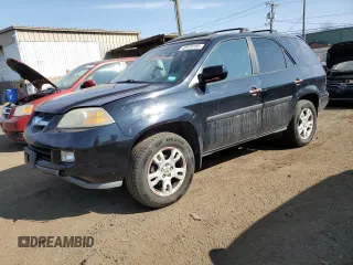 2004 Acura MDX Touring Pkg with VIN 2HNYD18674H534467, listed as a Copart auction lot 48970195 with 151,889 mi miles and Salvage Title. Bid and sale history available at carsss.com. Image 1.