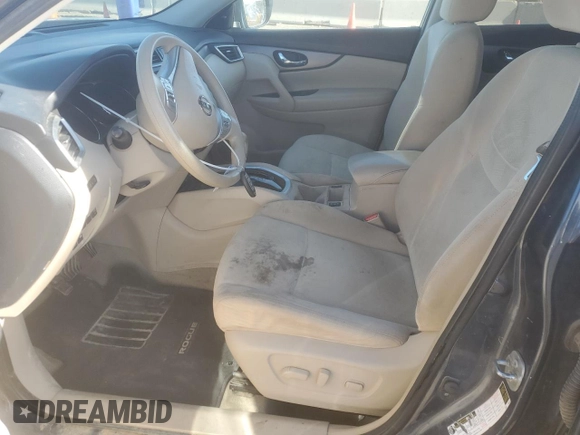 2015 Nissan Rogue SV with VIN KNMAT2MV7FP576231, listed as a Copart auction lot 53029605 with 170,603 mi miles and Salvage Title. Bid and sale history available at carsss.com. Image 7.