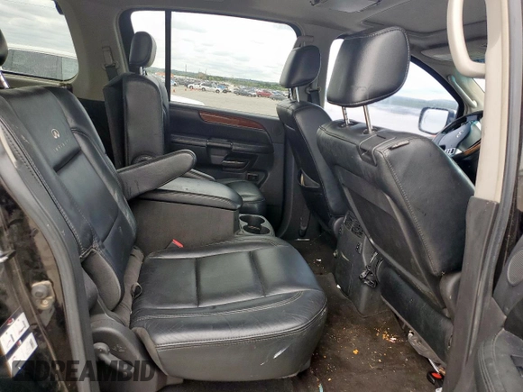 2008 Infiniti QX56 with VIN 5N3AA08DX8N901600, listed as a Copart auction lot 58973525 with 321,103 mi miles and Salvage title. Bid and sale history available at DreamBid. Image 11.