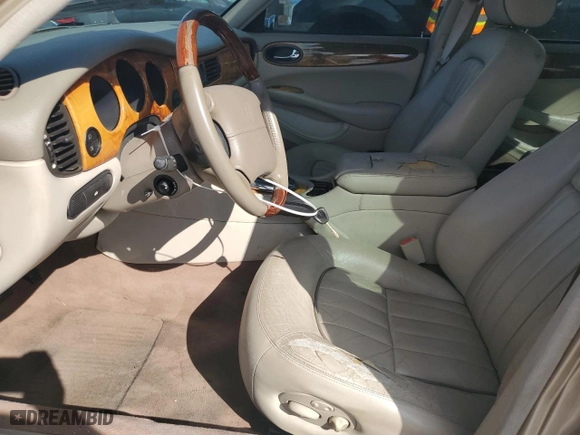 2001 Jaguar XJ with VIN SAJDA14C81LF27992, listed as a Copart auction lot 73808614 with 71,749 mi miles and Salvage Title. Bid and sale history available at carsss.com. Image 7.