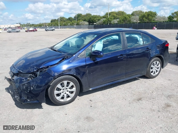 2023 Toyota Corolla LE with VIN 5YFB4MDE3PP019717, listed as a IAAI auction lot 41559240 with 12,927 mi miles. Bid and sale history available at carsss.com. Image 17.