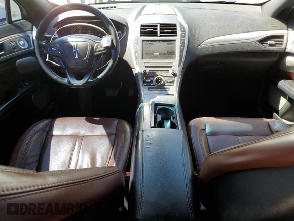 2017 Lincoln MKZ Reserve with VIN 3LN6L5FC1HR612909, listed as a Copart auction lot 50379995 with 109,242 mi miles and Salvage title. Bid and sale history available at DreamBid. Image 8.