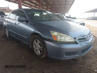 2007 Honda Accord LX SE with VIN 1HGCM56377A124563, listed as a IAAI auction lot 42620891 with 299,214 mi miles and . Bid and sale history available at DreamBid. Image 1.