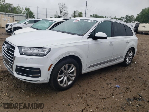 2017 Audi Q7 Premium Plus z VIN WA1LAAF76HD022717, wystawiony jako Copart lot #59756025 z przebiegiem 157 755 mil mil oraz Czysty tytuł • Clean title. Historia ofert i sprzedaży dostępna na DreamBid. Obrazek 1.