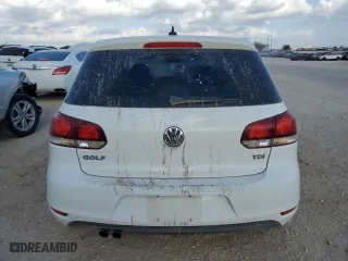 2013 Volkswagen Golf TDI w/Sunroof & Nav with VIN WVWNM7AJ6DW015583, listed as a Copart auction lot 78633164 with 141,069 mi miles and Salvage Title. Bid and sale history available at carsss.com. Image 6.