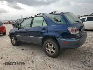 2001 Lexus RX 300 z VIN JTJGF10U610089058, wystawiony jako Copart lot #55261375 z przebiegiem 171 726 mil mil oraz Szkody całkowita. Historia ofert i sprzedaży dostępna na DreamBid. Obrazek 2.