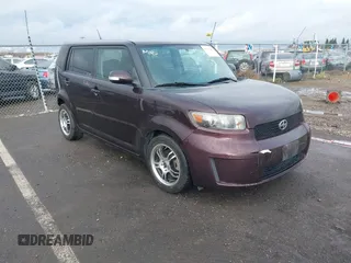 2008 Scion xB with VIN JTLKE50E381005996, listed as a IAAI auction lot 41785548 with 161,749 mi miles. Bid and sale history available at carsss.com. Image 1.