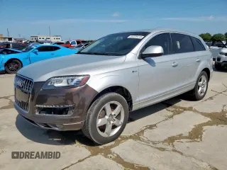 2015 Audi Q7 Premium Plus with VIN WA1LGAFE3FD022460, listed as a Copart auction lot 64338415 with 169,479 mi miles and Clean title. Bid and sale history available at DreamBid. Image 1.
