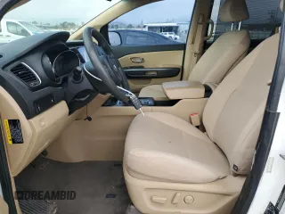 2016 Kia Sedona LX with VIN KNDMB5C18G6116776, listed as a Copart auction lot 53887895 with 87,235 mi miles and Salvage Title. Bid and sale history available at carsss.com. Image 7.