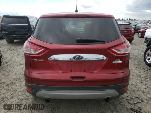 2013 Ford Escape SEL with VIN 1FMCU0HX5DUA81302, listed as a Copart auction lot 50839595 with 161,151 mi miles and Salvage title. Bid and sale history available at DreamBid. Image 6.