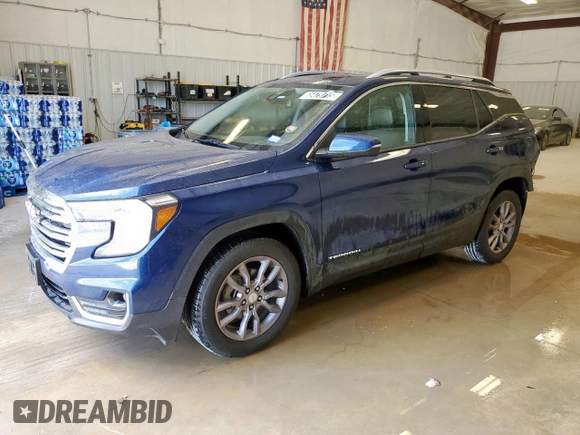 2023 GMC Terrain SLT with VIN 3GKALPEG2PL149702, listed as a Copart auction lot 65479715 with 62,733 mi miles and Clean title. Bid and sale history available at DreamBid. Image 1.