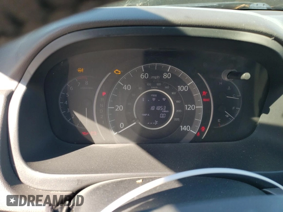 2012 Honda CR-V EX-L with VIN 5J6RM3H73CL042996, listed as a Copart auction lot 52128625 with 181,853 mi miles and Salvage Title. Bid and sale history available at carsss.com. Image 9.