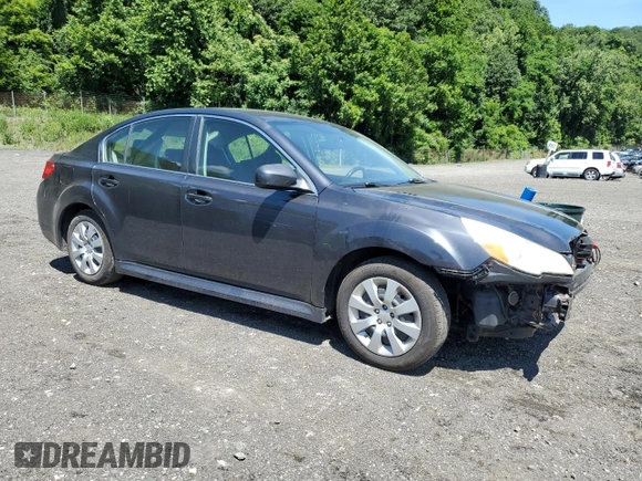 2010 Subaru Legacy Premium with VIN 4S3BMBB66A3233794, listed as a Copart auction lot 63785545 with 201,029 mi miles and Salvage title. Bid and sale history available at DreamBid. Image 4.