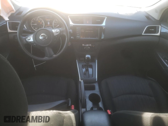 2019 Nissan Sentra SV with VIN 3N1AB7AP5KY279332, listed as a Copart auction lot 87600345 with 63,696 mi miles and Salvage Title. Bid and sale history available at DreamBid. Image 8.