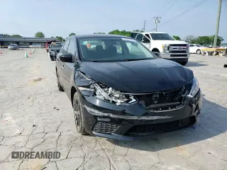 2019 Nissan Sentra S z VIN 3N1AB7AP3KY383463, wystawiony jako Copart lot #54905165 z przebiegiem 62 955 mil mil oraz Szkoda całkowita • Salvage title. Historia ofert i sprzedaży dostępna na DreamBid. Obrazek 13.
