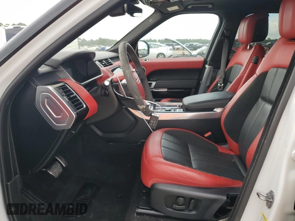 2019 Land Rover Range Rover Sport HST with VIN SALWS2SU9KA861473, listed as a Copart auction lot 68935824 with 59,662 mi miles and Salvage title. Bid and sale history available at DreamBid. Image 7.