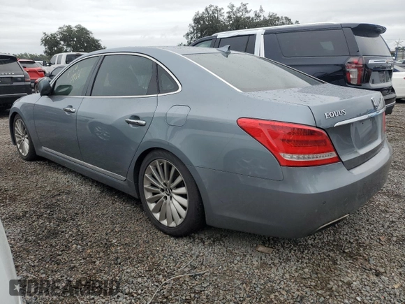 2015 Hyundai Equus Ultimate z VIN KMHGH4JHXFU098910, wystawiony jako Copart lot #74253874 z przebiegiem Nie podano mil oraz Szkoda całkowita • Salvage title. Historia ofert i sprzedaży dostępna na DreamBid. Obrazek 2.