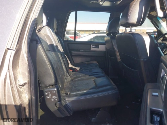 2017 Ford Expedition EL XLT with VIN 1FMJK1HT3HEA07845, listed as a IAAI auction lot 41344497 with 143,563 mi miles. Bid and sale history available at carsss.com. Image 8.