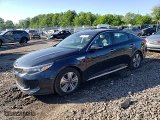 2017 Kia Optima Hybrid EX with VIN KNAGU4LE2H5010333, listed as a Copart auction lot 56947974 with 65,126 mi miles and Salvage Title. Bid and sale history available at carsss.com. Image 1.