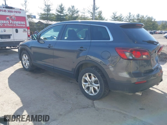 2013 Mazda CX-9 Sport with VIN JM3TB3BV8D0420166, listed as a IAAI auction lot 41759583 with 170,566 mi miles and . Bid and sale history available at carsss.com. Image 3.