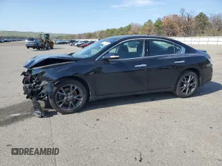 2014 Nissan Maxima S with VIN 1N4AA5AP9EC912759, listed as a Copart auction lot 54953995 with 74,138 mi miles and Salvage Title. Bid and sale history available at DreamBid. Image 1.