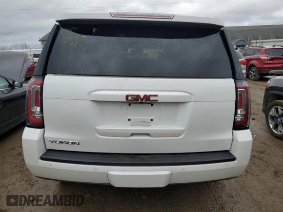 2017 GMC Yukon SLT with VIN 1GKS2BKC6HR174365, listed as a Copart auction lot 81471474 with 118,509 mi miles and Salvage Title. Bid and sale history available at carsss.com. Image 6.