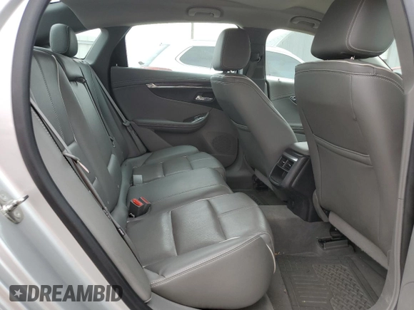 2015 Chevrolet Impala LTZ with VIN 2G1165S39F9235088, listed as a Copart auction lot 53745575 with 129,769 mi miles and Salvage Title. Bid and sale history available at DreamBid. Image 10.