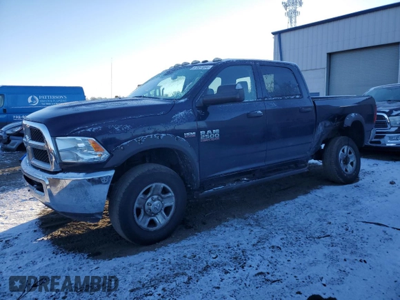 2014 Ram 2500 Tradesman with VIN 3C6TR5CT7EG134827, listed as a Copart auction lot 87057094 with 150,636 mi miles and Salvage title. Bid and sale history available at DreamBid. Image 1.