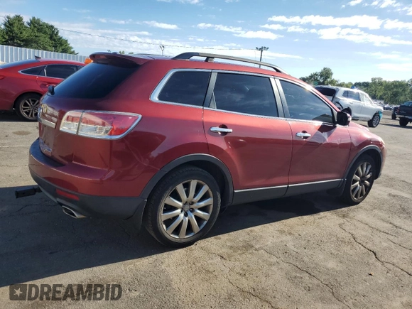 2008 Mazda CX-9 Grand Touring with VIN JM3TB38V380128244, listed as a Copart auction lot 64615905 with 248,351 mi miles and Salvage title. Bid and sale history available at DreamBid. Image 3.