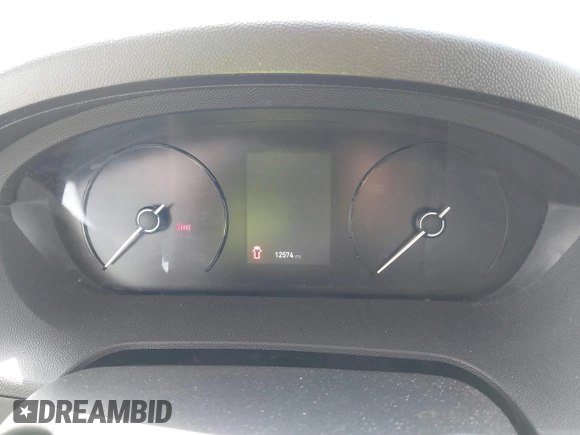 2024 Ram ProMaster Cargo Tradesman with VIN 3C6LRVDG8RE133415, listed as a IAAI auction lot 41345776 with 12,574 mi miles and . Bid and sale history available at DreamBid. Image 7.