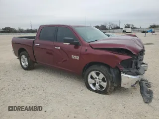 2018 Ram 1500 Big Horn with VIN 1C6RR6LG7JS115037, listed as a Copart auction lot 42947065 with 132,434 mi miles and Salvage Title. Bid and sale history available at carsss.com. Image 4.
