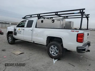 2018 Chevrolet Silverado 3500HD Work Truck with VIN 1GC5KYEG8JZ127838, listed as a Copart auction lot 86179864 with 157,705 mi miles and Salvage Title. Bid and sale history available at DreamBid. Image 2.