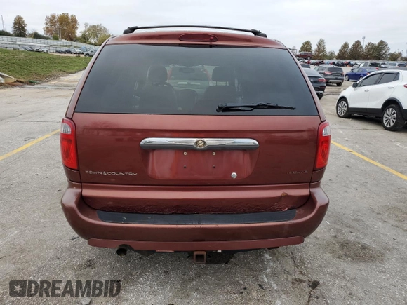 2007 Chrysler Town & Country LWB Touring with VIN 2A4GP54L07R278578, listed as a Copart auction lot 79761394 with 228,537 mi miles and Salvage Title. Bid and sale history available at carsss.com. Image 6.