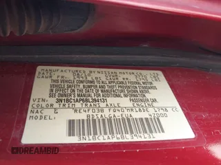 2011 Nissan Versa 1.8 S with VIN 3N1BC1AP6BL394131, listed as a IAAI auction lot 42013750 with 161,748 mi miles. Bid and sale history available at carsss.com. Image 9.