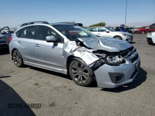 2013 Subaru Impreza Special Sports Premium with VIN JF1GPAL62DH202268, listed as a Copart auction lot 60557445 with 99,034 mi miles and Salvage title. Bid and sale history available at DreamBid. Image 4.