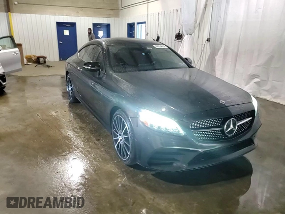 2021 Mercedes-Benz C 300 with VIN W1KWJ8DB0MG056461, listed as a Copart auction lot 68864034 with Not provided miles and Salvage title. Bid and sale history available at DreamBid. Image 14.