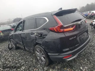 2020 Honda CR-V Touring with VIN 2HKRW2H98LH621837, listed as a Copart auction lot 51581035 with 76,973 mi miles and Salvage Title. Bid and sale history available at carsss.com. Image 2.