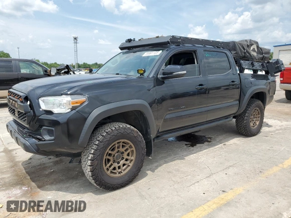 2022 Toyota Tacoma SR with VIN 3TMCZ5AN7NM477331, listed as a Copart auction lot 59991105 with 40,057 mi miles and Salvage title. Bid and sale history available at DreamBid. Image 1.
