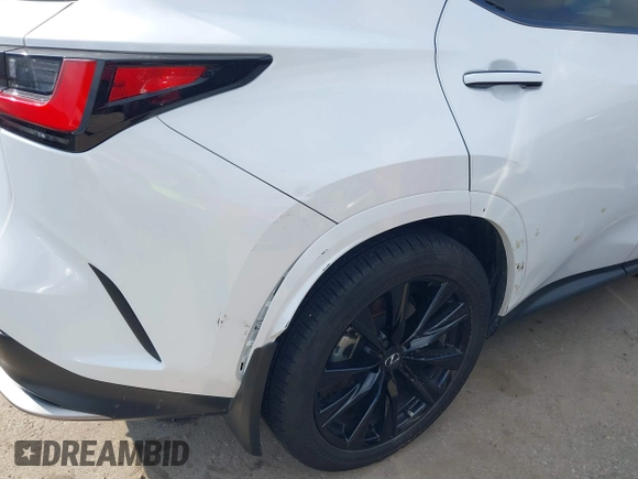 2024 Lexus NX with VIN 2T2KGCEZ1RC054547, listed as a IAAI auction lot 41494703 with 11,642 mi miles. Bid and sale history available at carsss.com. Image 6.